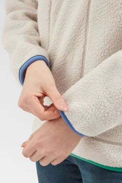 Womens Home 2.0 Half Zip Recycled Sherpa Fleece