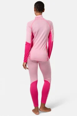 Womens Malia Half Zip Base Layer Top