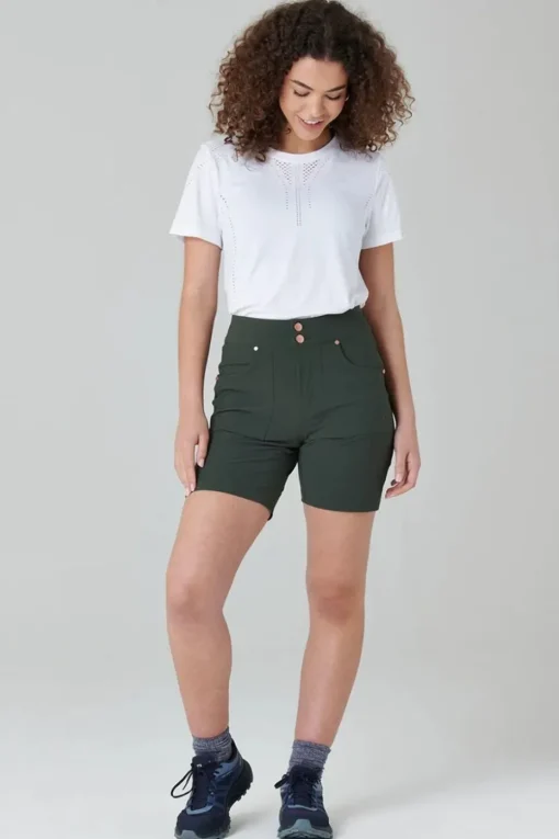 Womens Mid Length Trek Shorts