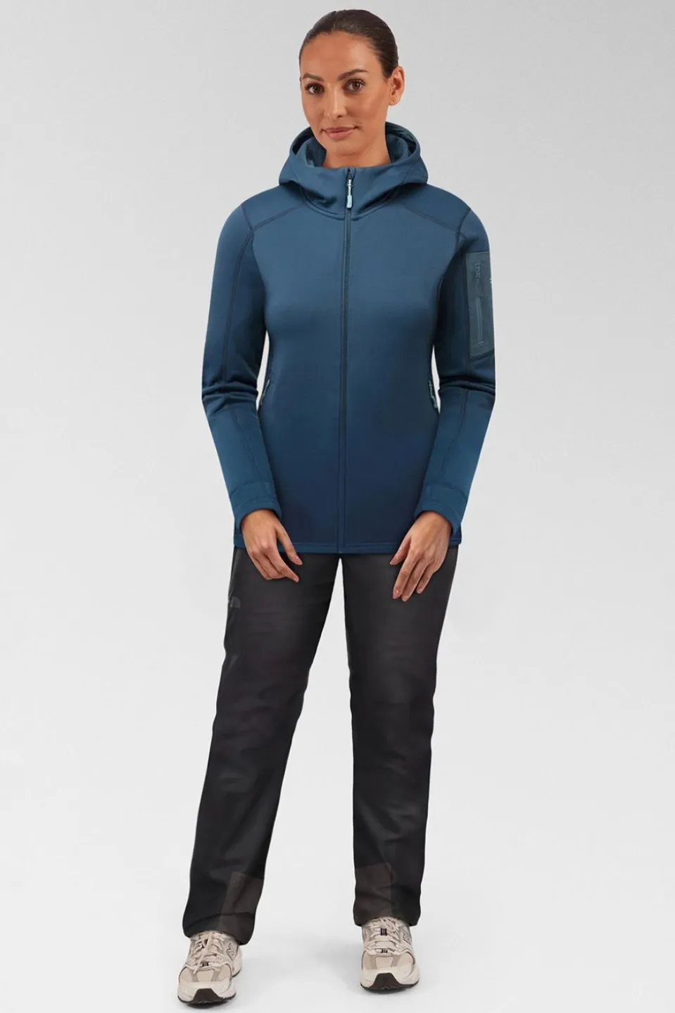 Womens Modulus Full Zip Fleece