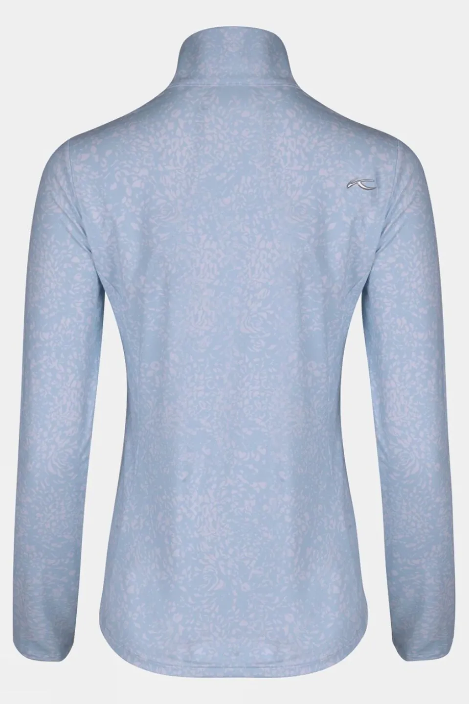 Womens Motion Print Half-Zip Midlayer