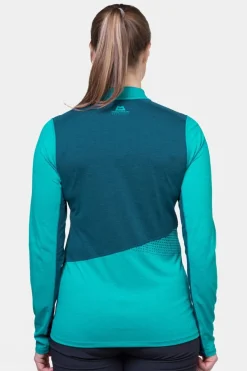 Womens Nava Long Sleeve Zip Top