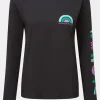 Womens Papercut Recycled Cotton Long Sleeve T-Shirt