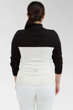 Womens Pepy Knit Half Zip Top