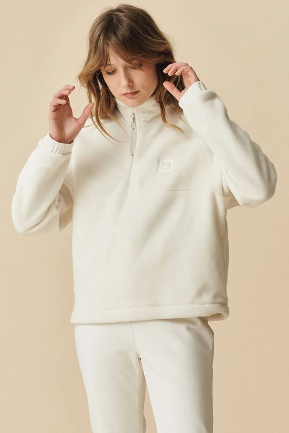 Womens Polartec Half Zip Fleece