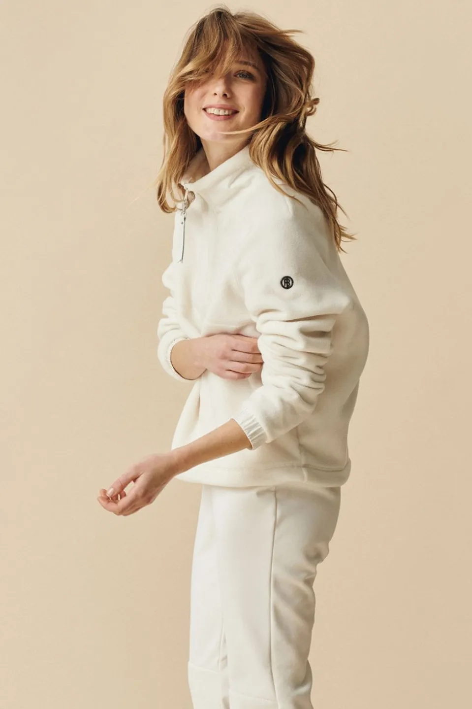 Womens Polartec Half Zip Fleece