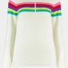 Womens Rainbow Merino Midlayer Top