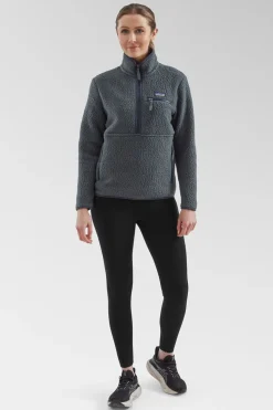 Womens Retro Pile Marsupial Fleece