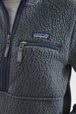 Womens Retro Pile Marsupial Fleece