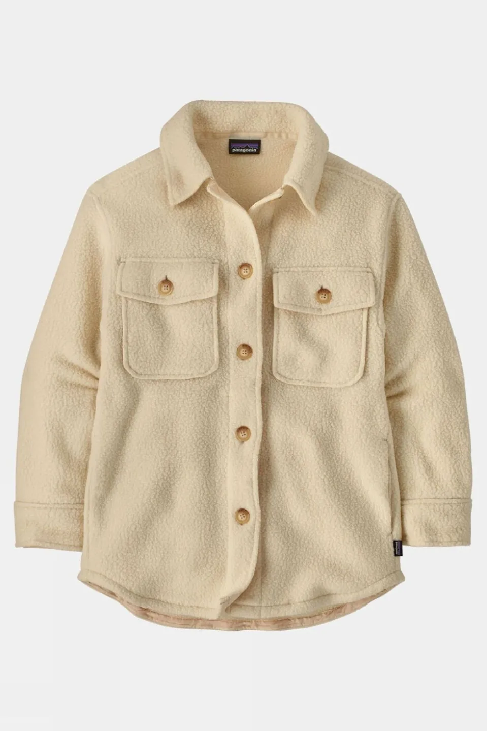 Womens Retro Pile Shacket