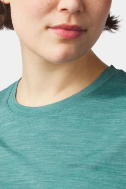 Womens Ridge Trail Merino Print T-Shirt