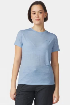 Womens Ridge Trail Merino Print T-Shirt