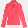 Womens Shimmer Bug Half Zip Fleece