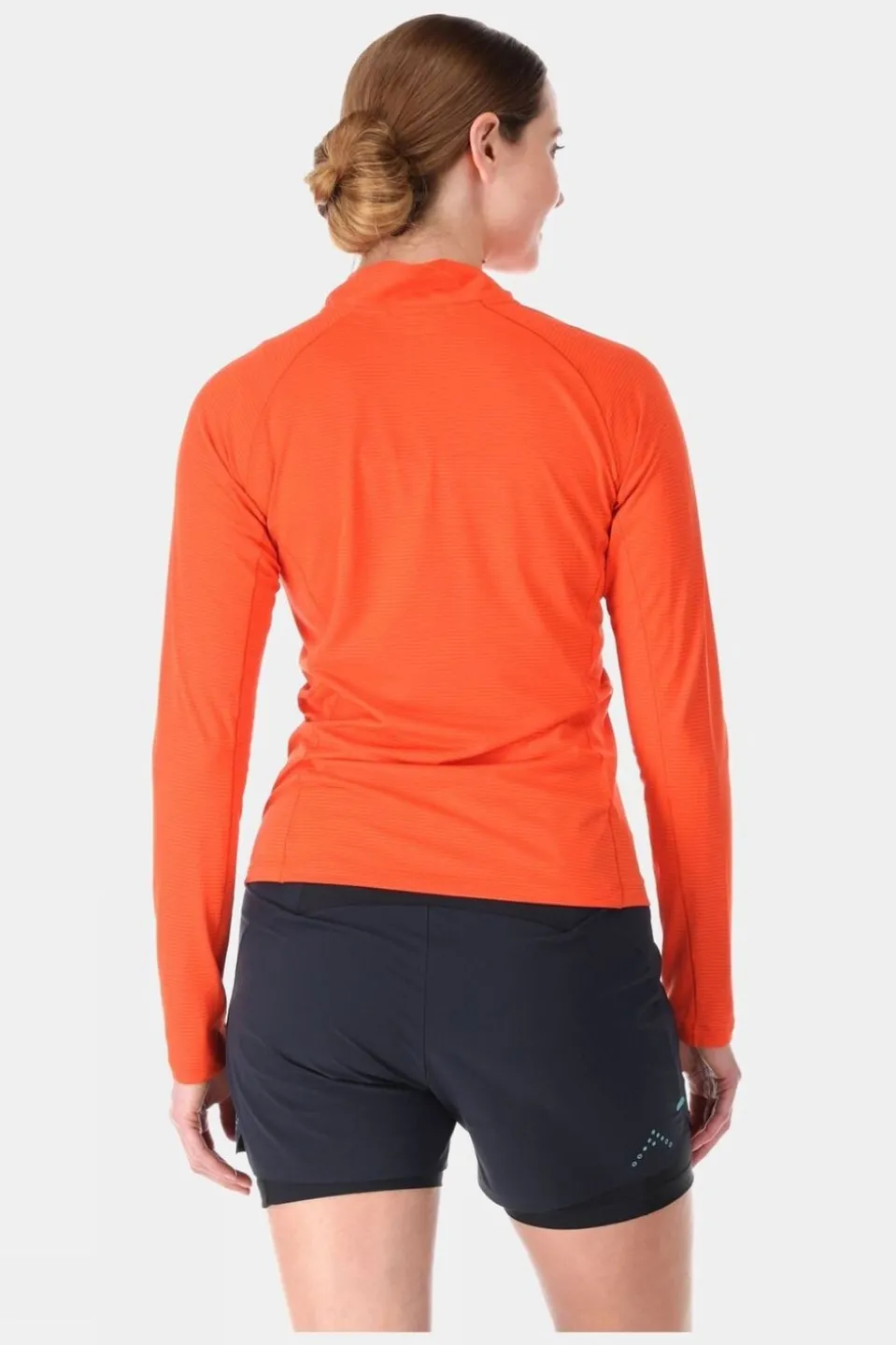 Womens Sonic Long Sleeve Zip Top