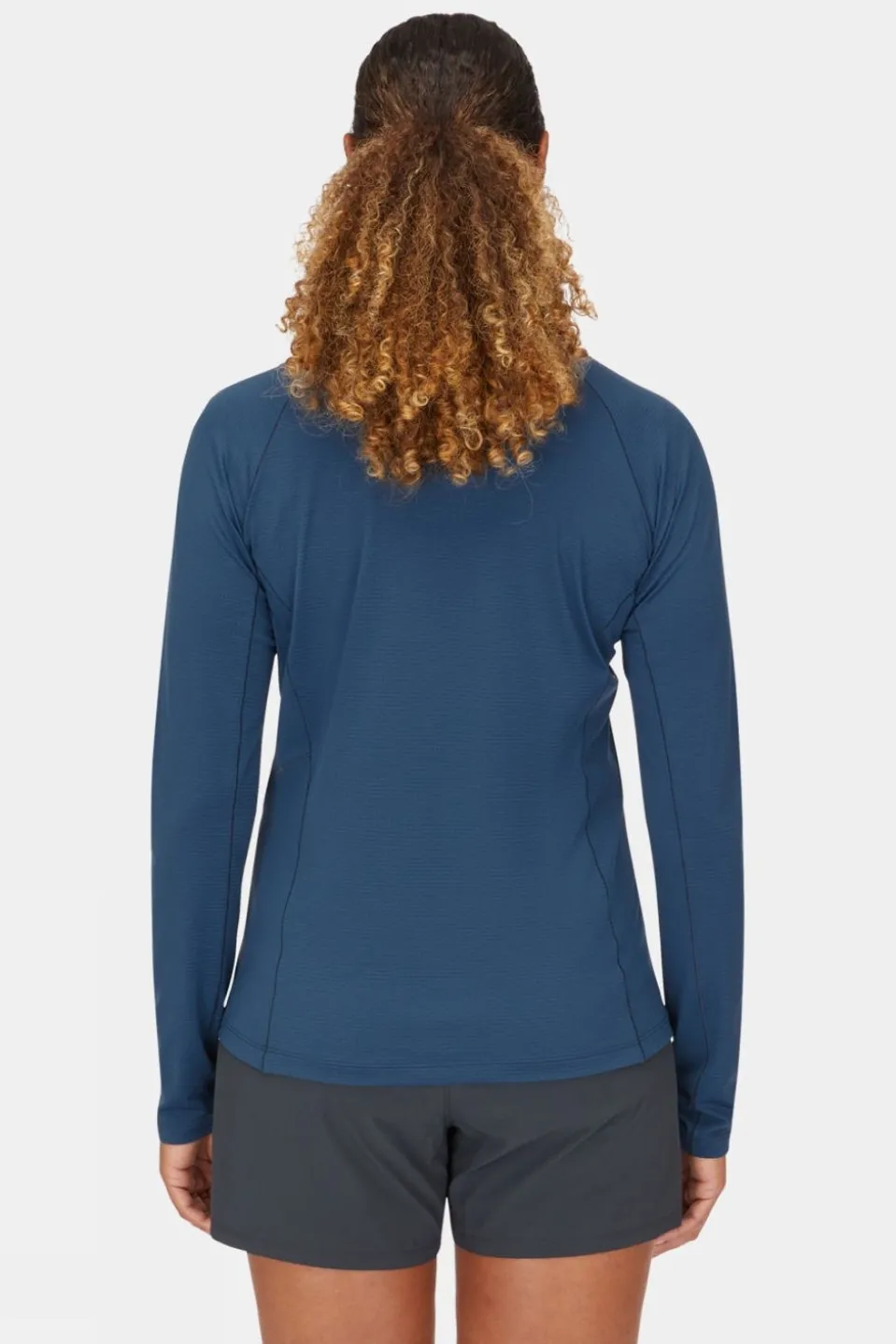 Womens Sonic Long Sleeve Zip Top