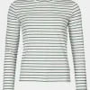 Womens Striped Long Sleeve T-Shirt