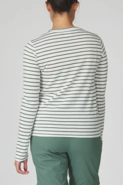 Womens Striped Long Sleeve T-Shirt