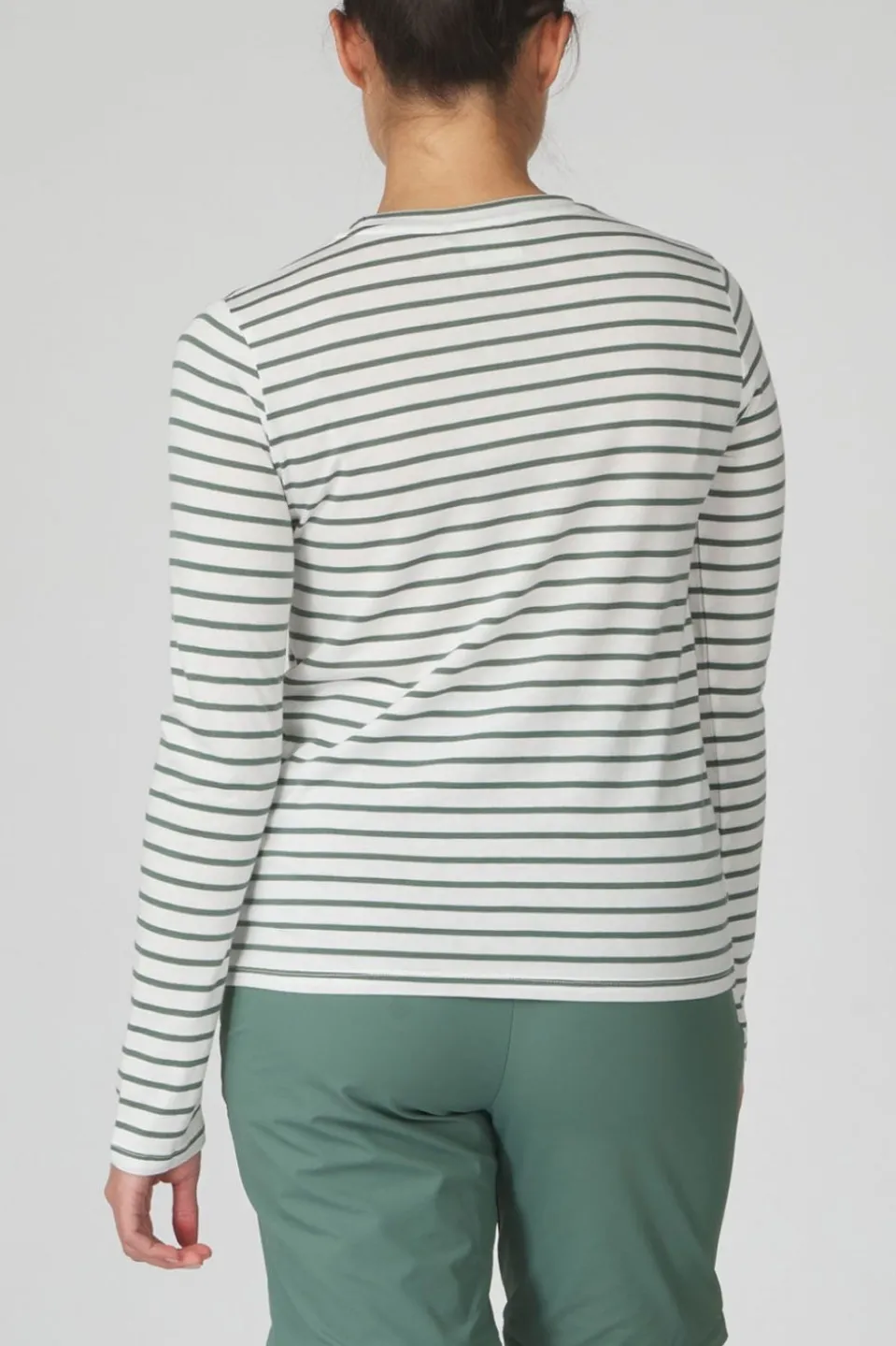 Womens Striped Long Sleeve T-Shirt