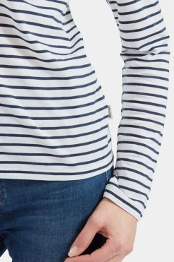 Womens Striped Long Sleeve T-Shirt