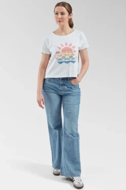 Womens Sunray Recycled Cotton T-Shirt