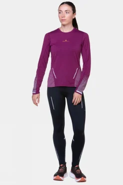 Womens Tech Reflect Long Sleeve Top