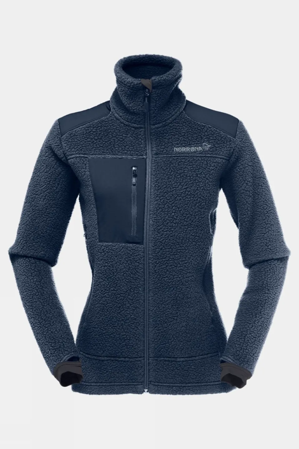Womens Trollveggen Thermal Pro Full Zip Fleece Jacket