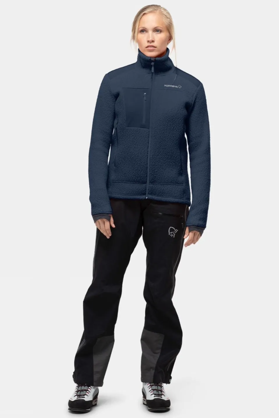 Womens Trollveggen Thermal Pro Full Zip Fleece Jacket