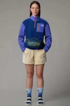 Womens Yumiori Quarter Zip Fleece