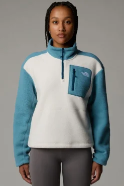 Womens Yumiori Quarter Zip Fleece