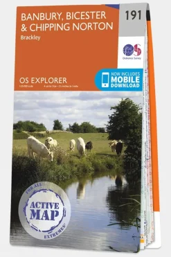 Active Explorer Map 191 Banbury, Bicester and Chipping Norton