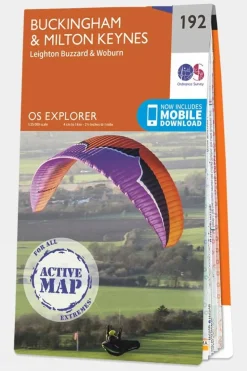 Active Explorer Map 192 Buckingham and Milton Keynes