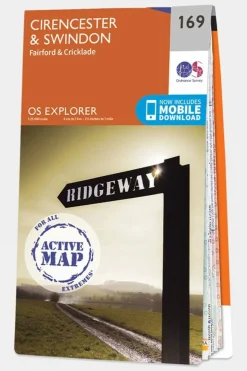 Active Explorer Map 169 Cirencester and Swindon