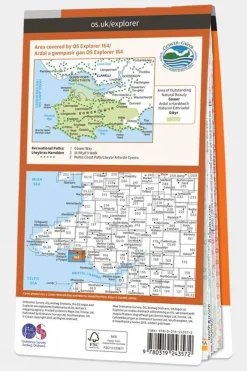 Active Explorer Map 164 Gower