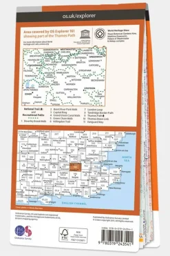 Active Explorer Map 161 London South