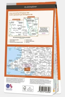 Active Explorer Map 166 Rhondda and Merthyr Tydfil
