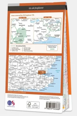 Active Explorer Map 175 Southend-on-Sea and Basildon