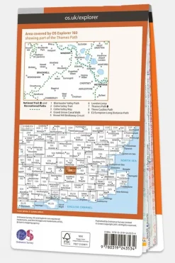 Active Explorer Map 160 Windsor, Weybridge and Bracknell