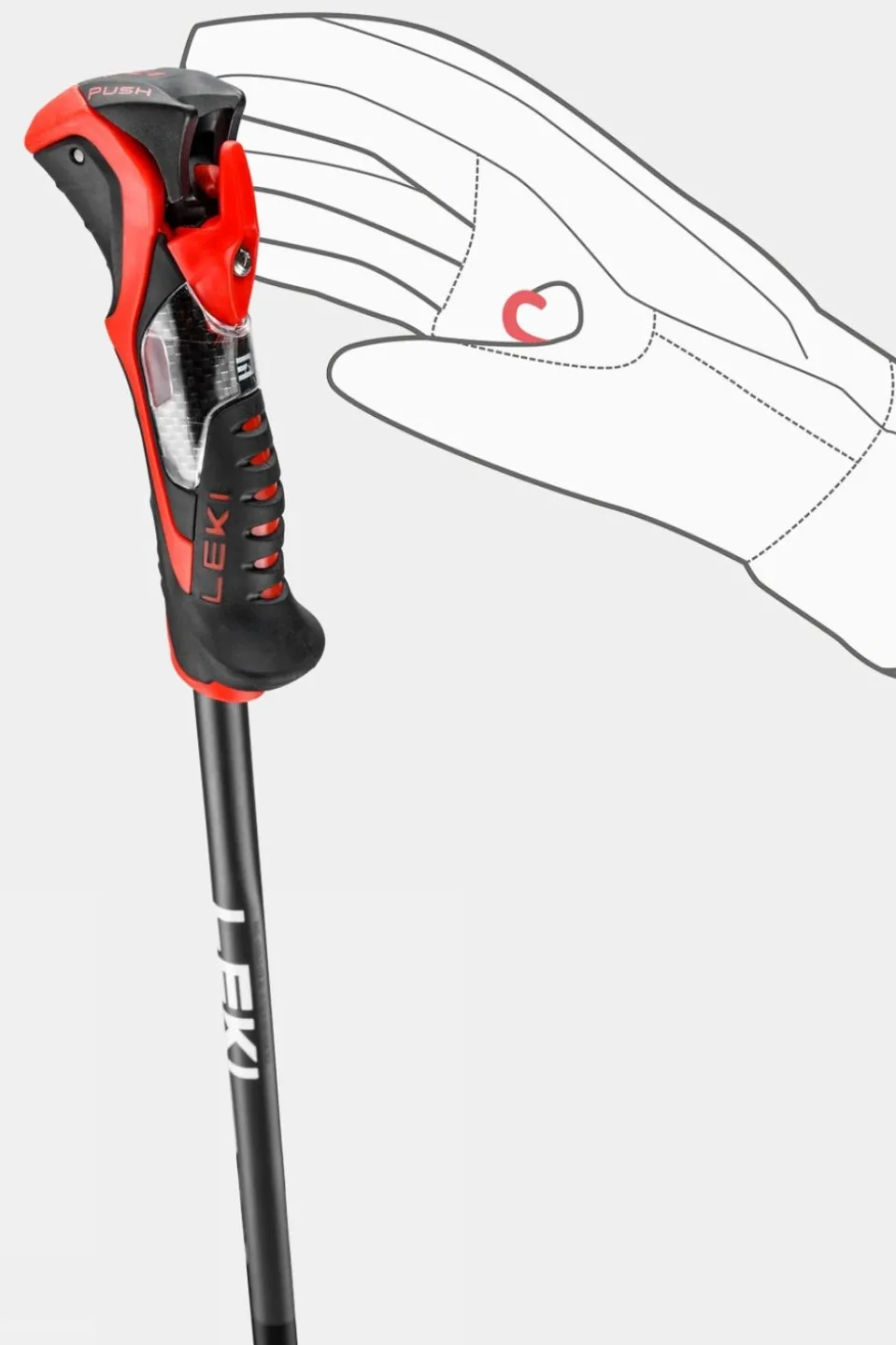 Airfoil 3D Ski Poles (Pair)