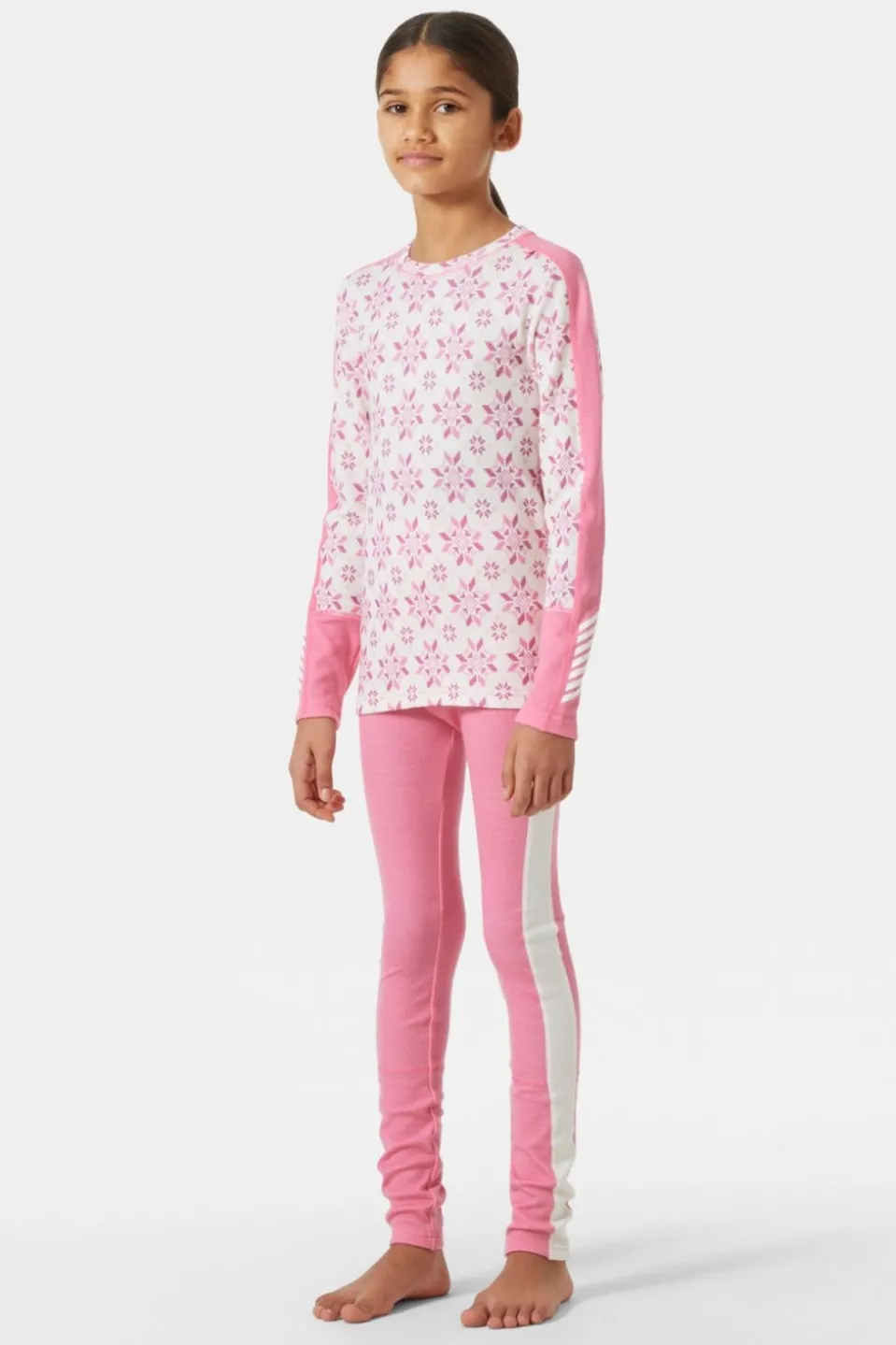 Juniors Graphic Lifa Merino Base Layer Set 14+