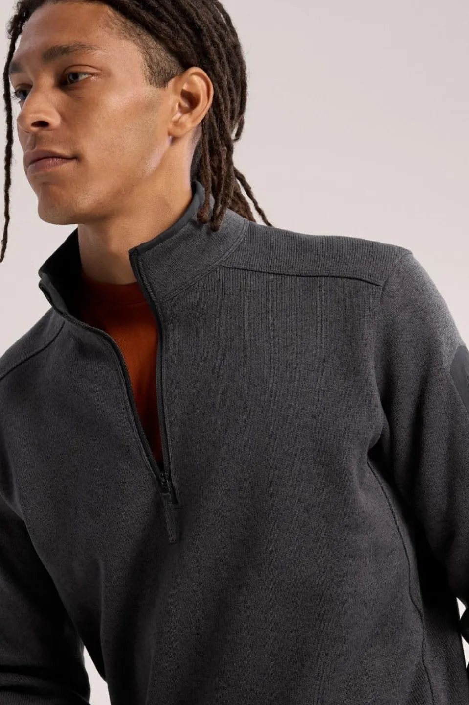 Mens Covert Half Zip Fleece