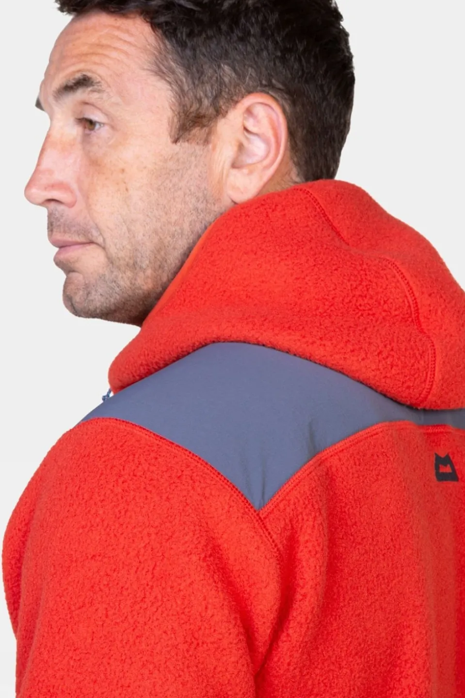 Mens Highpile Hooded Fleece Jacket