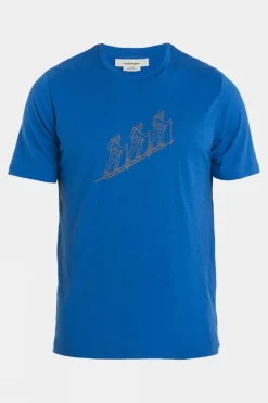 Mens Merino 150 Tech Lite II T-Shirt - Natural Ski Tour