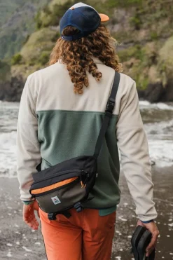 Mens Set Off Recycled Polar Quarter Zip Fleece