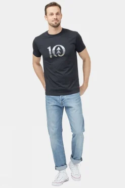 Mens Spruce Stripe Ten T-Shirt