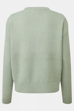 Womens Cove Recycled Knitted Jumper Sweatshirt